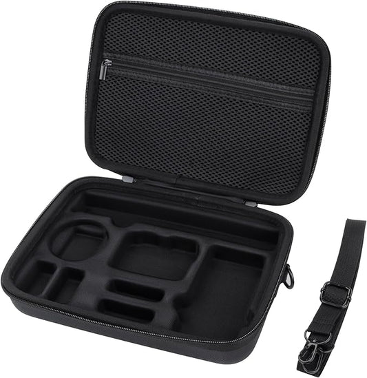 Osmo Action 5 Pro Carrying Storage Case for DJI Osmo Action 5 Pro/Action 4 3, Surface Waterproof Travel Portable Hard Bag Compatible With DJI Osmo Action 5 Pro/4/3 Adventure Combo Outdoor Travel kit