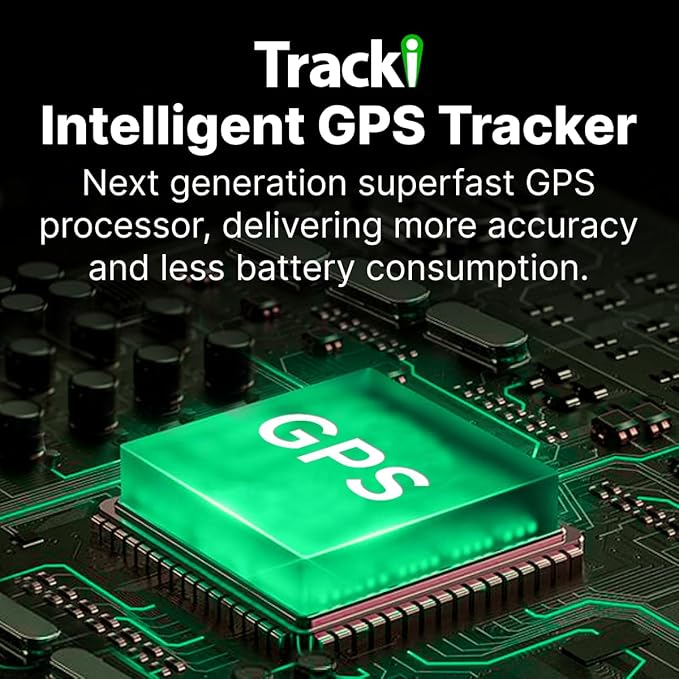 Tracki GPS Tracker for Vehicles, Car, Kids, Assets. Subscription Needed 4G LTE GPS Tracking Device. Unlimited Distance, US & Worldwide. Small Portable Real time Mini Magnetic