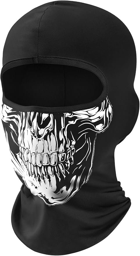 Fuinloth Balaclava Ski Mask, Motorcycle UV Protector Scarf, Summer Cooling Neck Gaiter for Men/Women