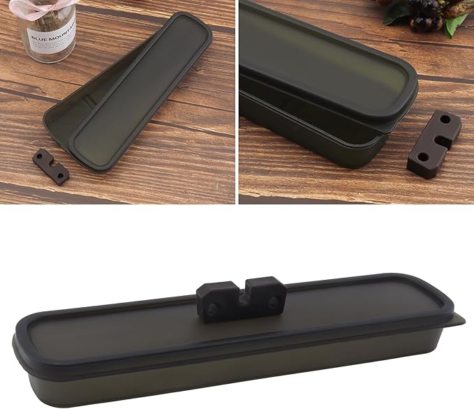 OriGlam Portable Travel Cutlery Set, Reusable Flatware, Camping Utensils Organizer Case