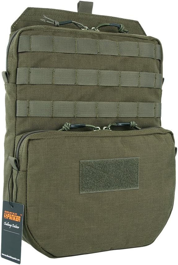 EXCELLENT ELITE SPANKER Tactical MOLLE Hydration Pack for 3L Hydration Water Bladder Molle Vest Accessory