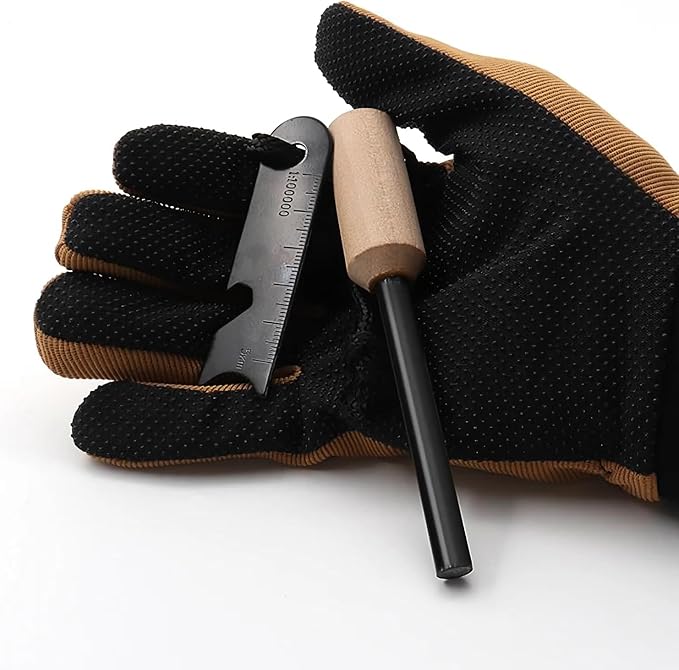 Miyake 4 Pack 5/16 Ferro Rod Fire Starter with Multi Tool Striker Flint and Steel Survival for Camping, Hiking, Emergency and Addition to Your Emergency Survival Kit