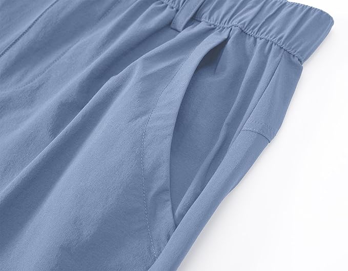 YSENTO Women's Hiking Pants Lightweight Stretch Quick Drying UPF 50 Camping Travel Work Cargo Pants 6 Pockets