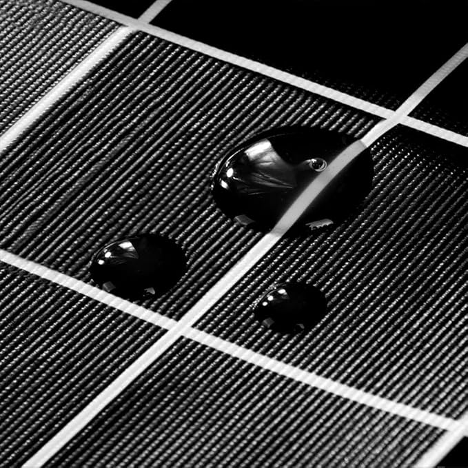 Romanstile Rectangle Plastic Tablecloth, 100% Waterproof Oil-Proof Checkered PVC Table Cloths, Heavy Duty Vinyl Table Covers for Dining, Camping, Picnic, Outdoor - 54 x 78 Inch, Black