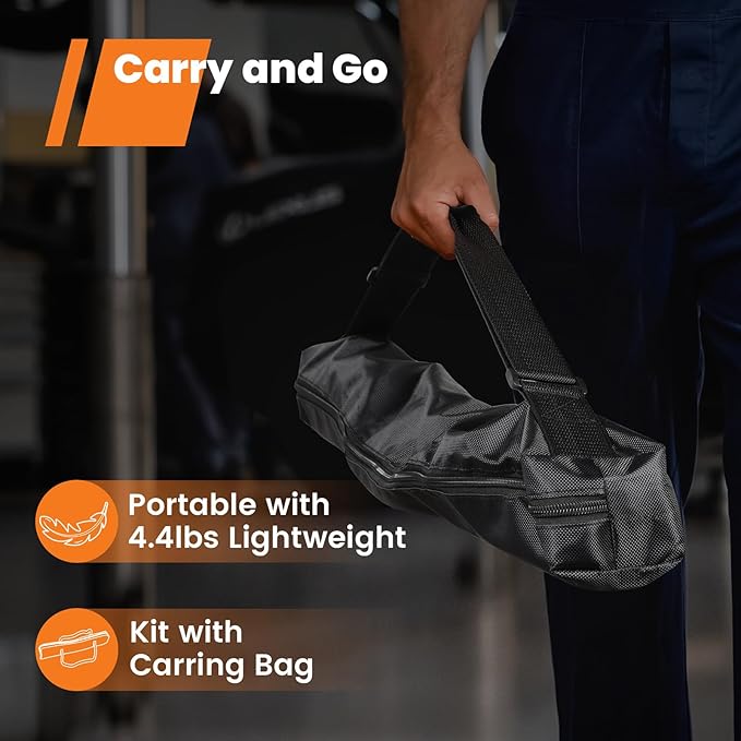 Rechargeable Work Light with Stand, GoGonova Cordless Work Light with Triple LED Lamps, 8AH Battery, 700/1200/2200 Lumen, 4000/6500K Dimmable Camping Light with Detachable Tripod（Yellow）