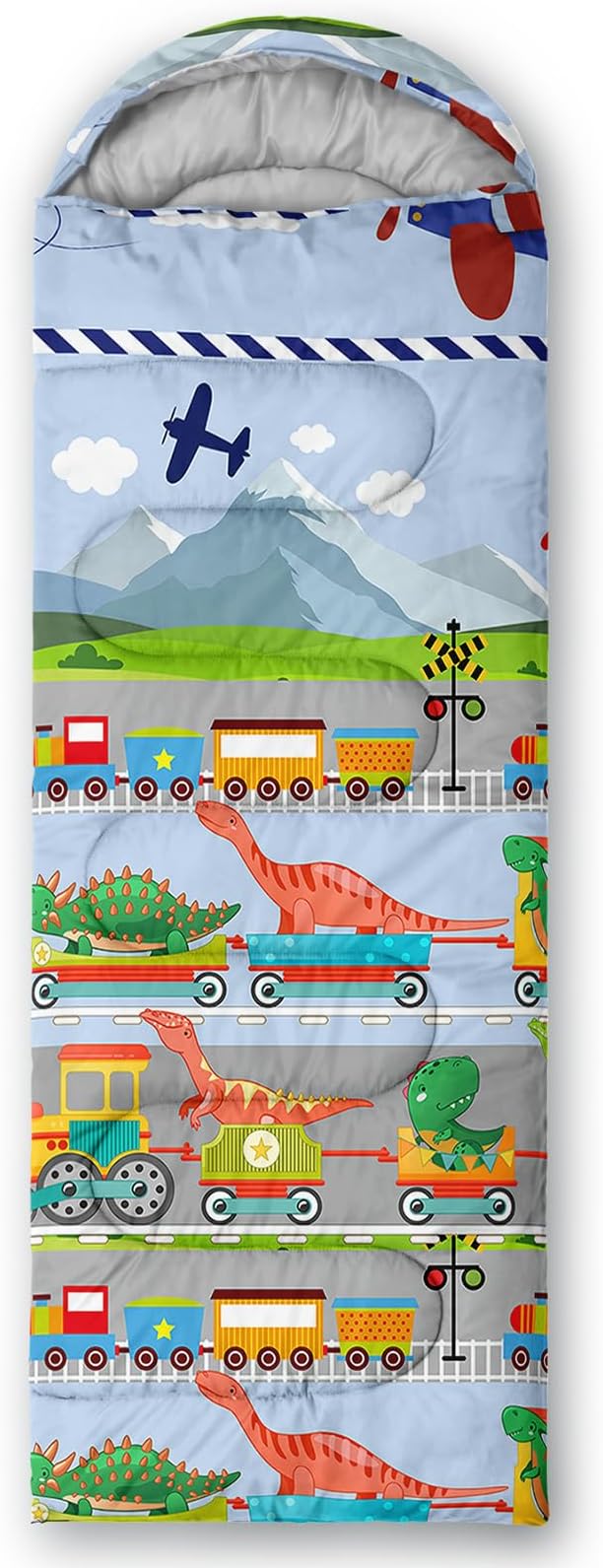 QOOMO Camping Sleeping Bags,3 Season Warm & Cool Weather,Lightweight,Waterproof Sleeping Bags for Adults & Kids,Traveling,and Outdoors,Camping Gear Equipment