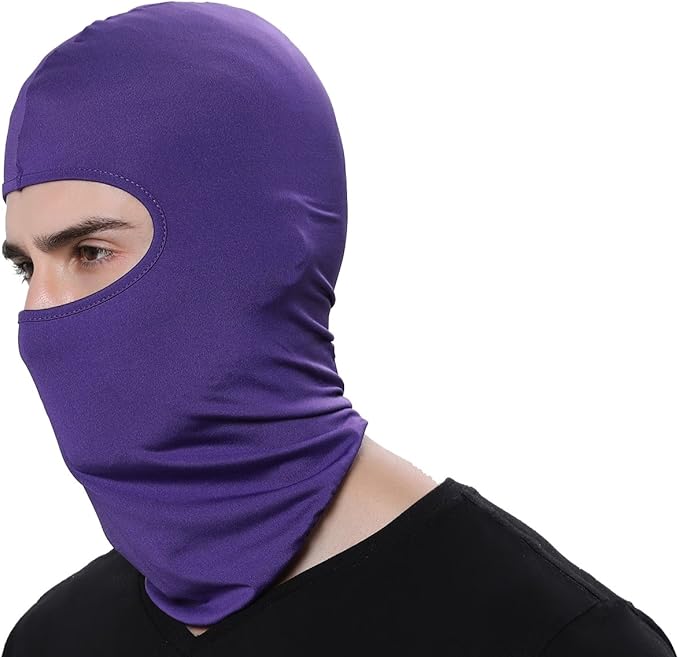 Pack of 3 Ski Mask Bandana Face Hat for Outdoor Airsoft Motorcycle Hood Helmet Balaclavas Headwear