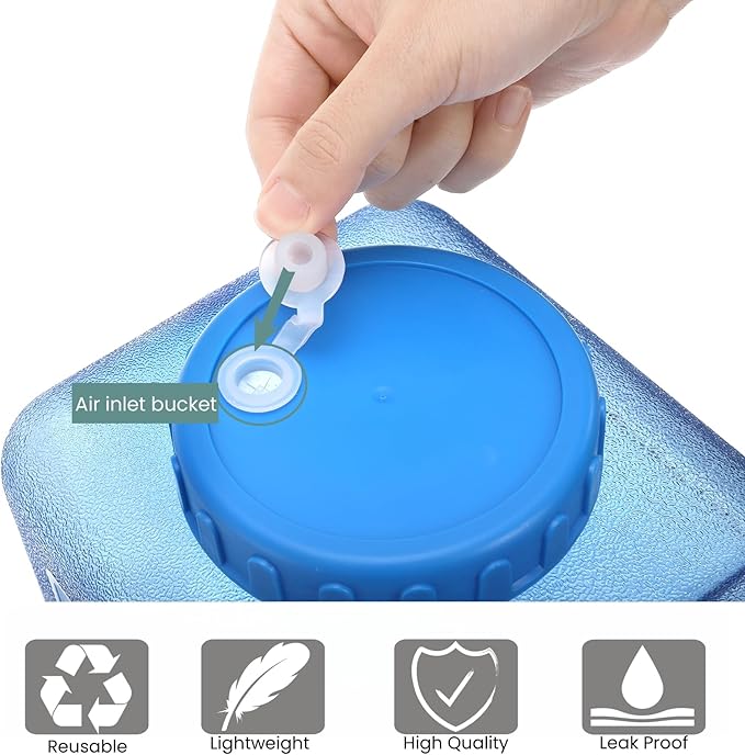 ZOOFOX 3.17 Gallon Water Jug with Spigot, BPA Free Water Container, No Leakage Portable Emergency Water Tank for Outdoor Hiking Camping Picnic Supplies