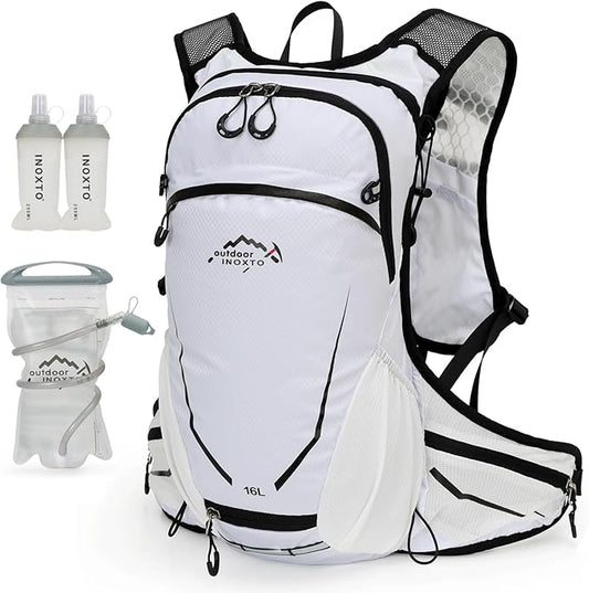 16L Hydration Backpack with Free 2-Liter Water Bladder,The Lightweight Hydration Pack for Cycling, Hiking, Skiing