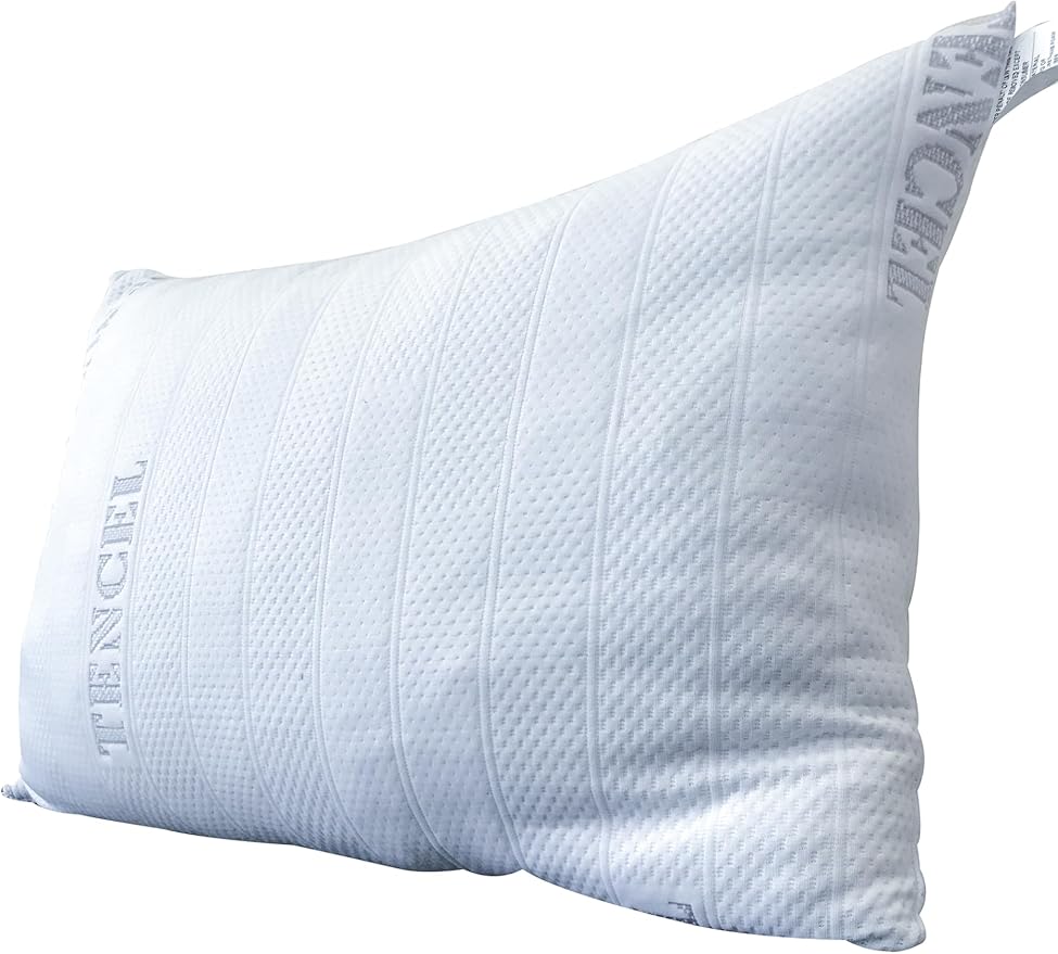 Adjustable Memory Foam Neck Pillow Cooling Fabric Queen