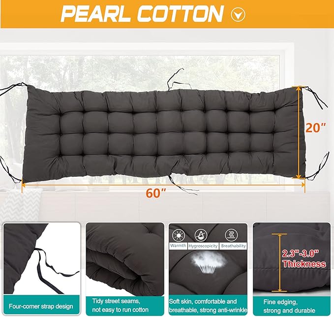 NAIZEA Padded Zero Gravity Chair, Folding Outdoor Lounge Chairs, Adjustable Reclining Camping Chairs with Cup Holder, Ergonomic Patio Lawn Chair for Balcony Beach Deck Yard