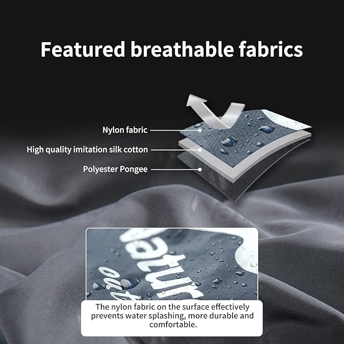 Naturehike Lightweight Compact Sleeping Bag, Envelope Ultralight Backpacking Sleeping Bag Portable, Waterproof, Comfort with Compression Sack for Cold&Warm, Camping, Traveling, Hiking