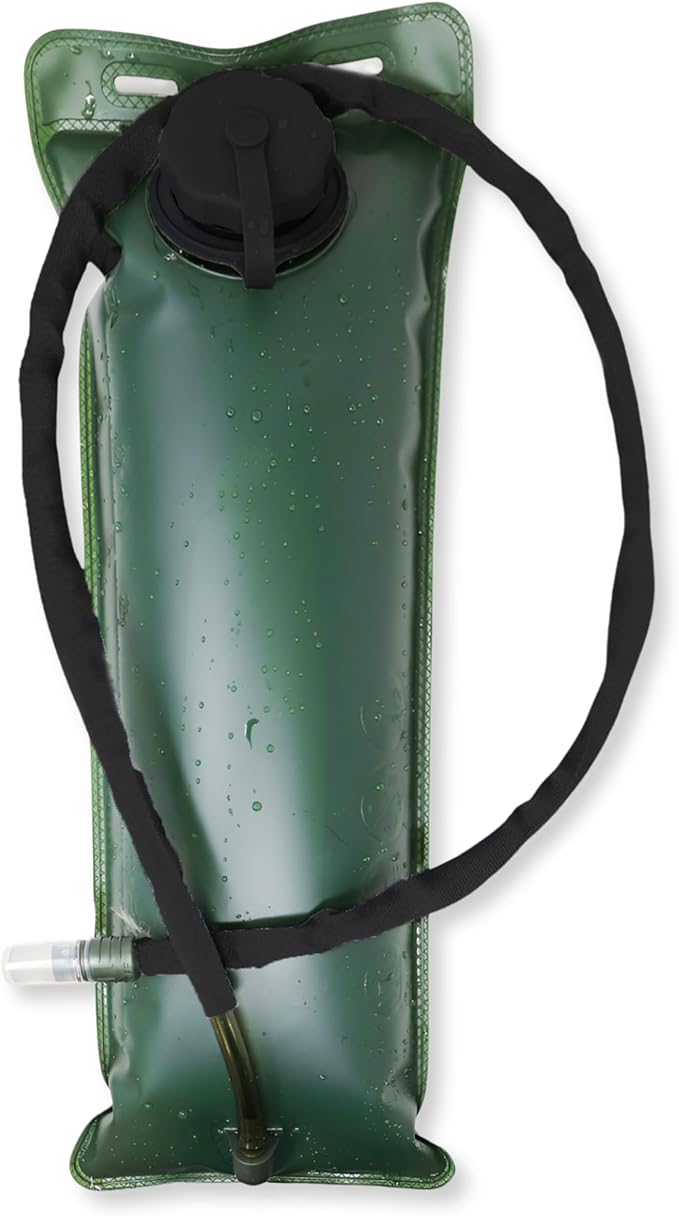 M MCGUIRE GEAR Hydration Bladder, 3L/100 oz. Water Bladder, Leak Proof Hydration Pack, Water Reservoir with Insulated Drinking Tube for Hiking, Cycling, and Biking