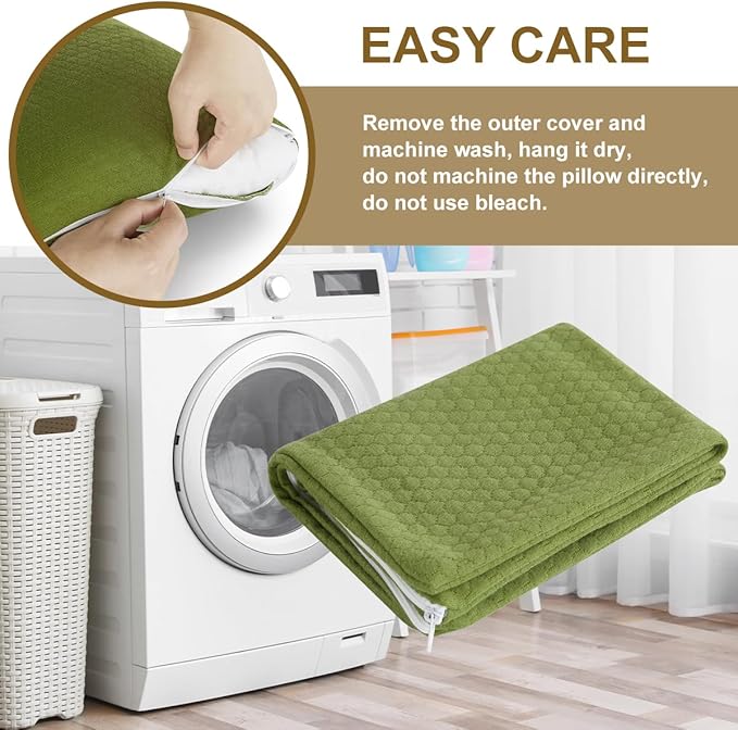 Ivellow Memory Foam Travel Pillow Compressible Camping Pillow for Sleeping Shredded Memory Foam Pillow Compact Firm Supportive Small Pillow for Adults Kids Outdoor Backpacking Hiking Essential Gear-M