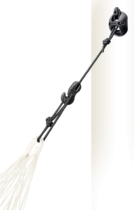 LA SIESTA - Large Double Brisa Classic Hammock & CasaMount - Suspension Kit for Walls, Ceilings & Beams - Indoor/Outdoor Swing - Weather-Resistant, Portable - 2-Person - Cedar