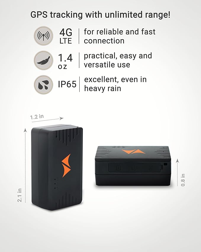 PAJ GPS - People Finder 4G - Mini GPS Tracker for Children and Elderly People - Up to 5 Days Battery Life - Small Tracking Device with Real-Time Location, Alarm Notifications - Suitable for Dementia