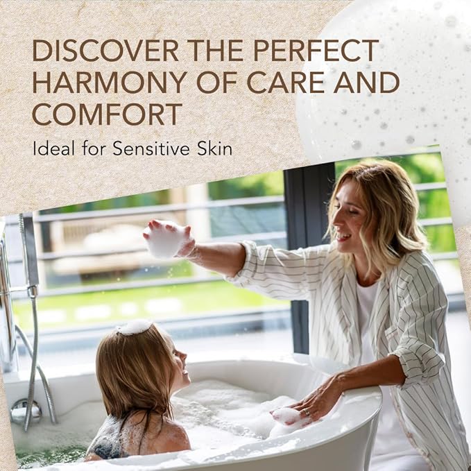 O Naturals 3-Pcs Goat Milk Soap with Soap Saver Bag - Unscented, Triple-Milled, Nourishing, for Sensitive Skin