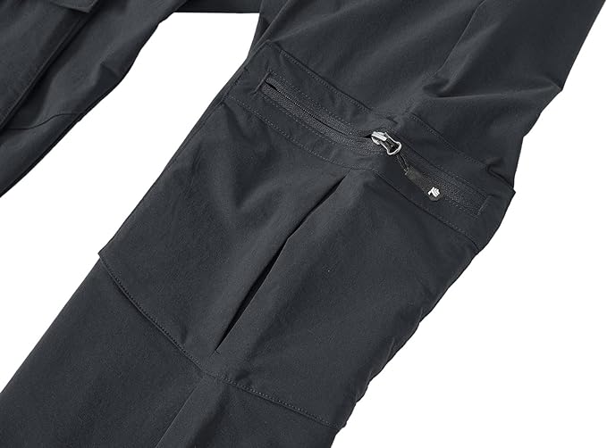 YSENTO Women's Hiking Pants Lightweight Stretch Quick Drying UPF 50 Camping Travel Work Cargo Pants 6 Pockets