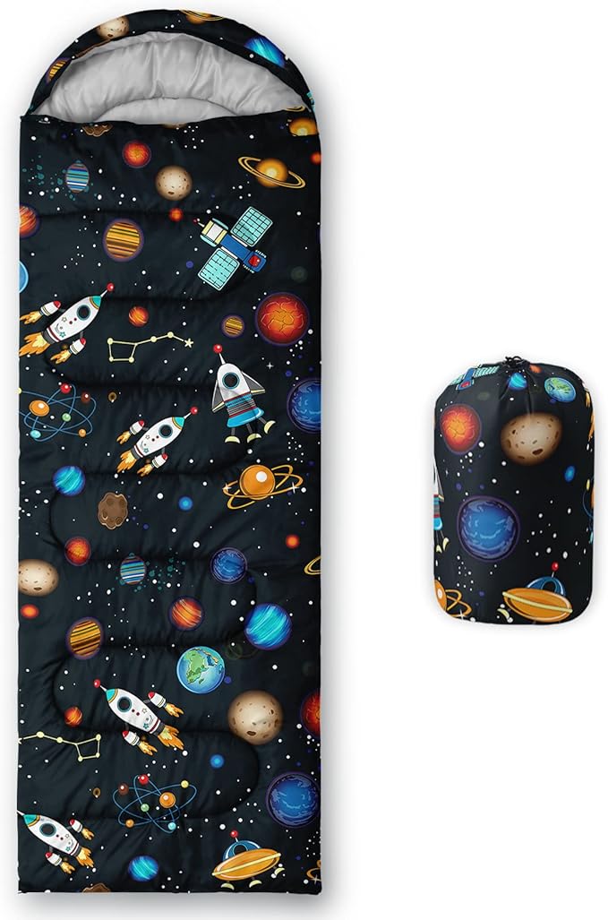 BailiPromise Camping Sleeping Bags,3 Season Warm & Cool Weather,Lightweight,Waterproof Sleeping Bags for Adults & Kids,Traveling,and Outdoors,Camping Gear Equipment