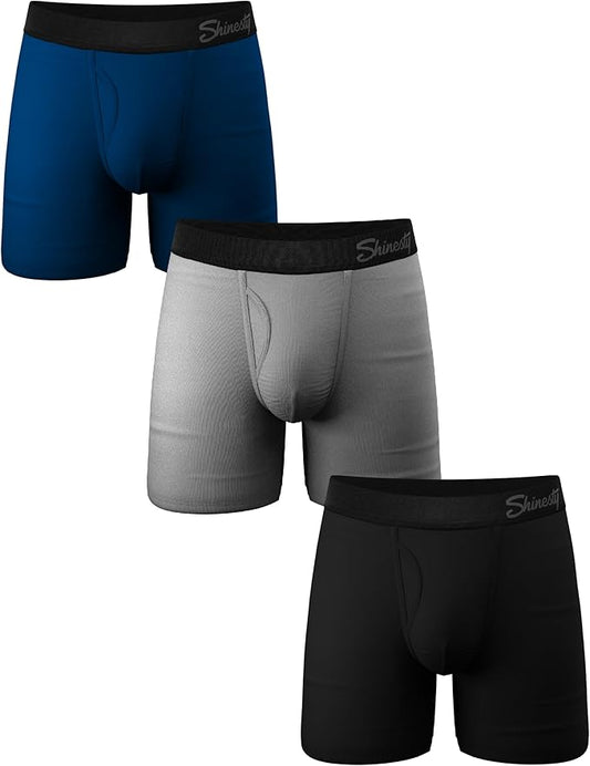 Shinesty Hammock Support Mens Boxer Briefs with Pouch