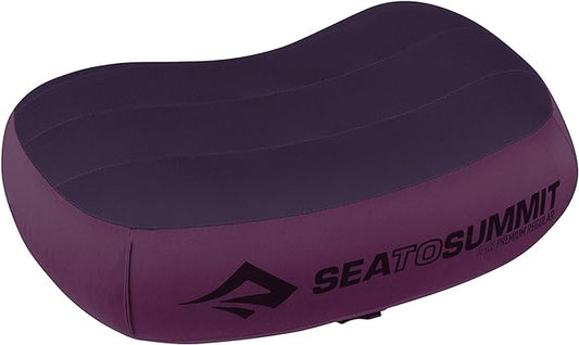 Sea to Summit Aeros Premium Inflatable Travel Pillow, Regular (13.4 x 9.4), Magenta