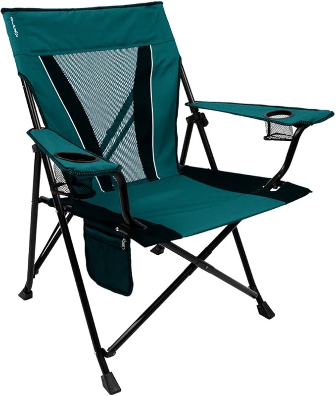 Kijaro XXL Dual Lock Portable Camping Chair - Supports Up to 400lbs - Enjoy The Outdoors in a Versatile Folding Sports & Outdoor Chair