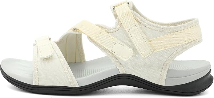 UBFEN Womens Hiking Comfortable Sport Walking Sandals Outdoor Athletic Water Sandals with Three Adjustable Straps