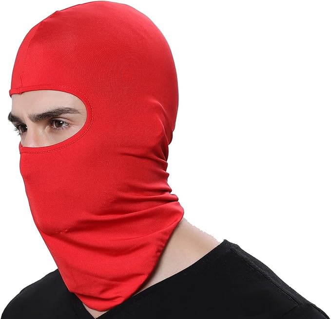 Pack of 3 Ski Mask Bandana Face Hat for Outdoor Airsoft Motorcycle Hood Helmet Balaclavas Headwear