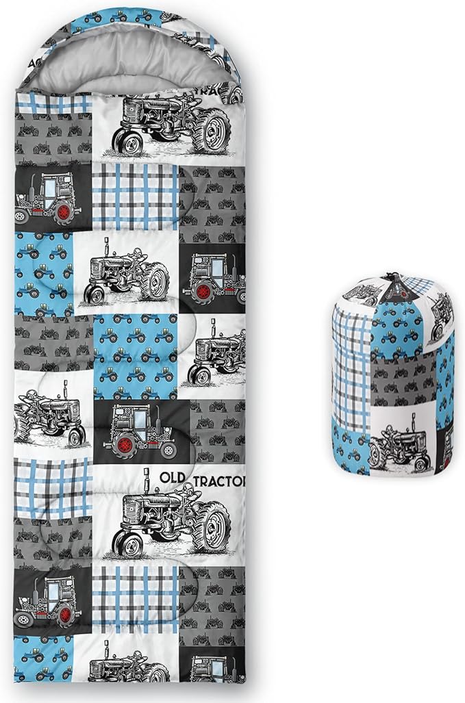 BSNTHO Camping Sleeping Bags,3 Season Warm & Cool Weather,Lightweight,Waterproof Sleeping Bags for Adults & Kids,Traveling,and Outdoors,Camping Gear Equipment