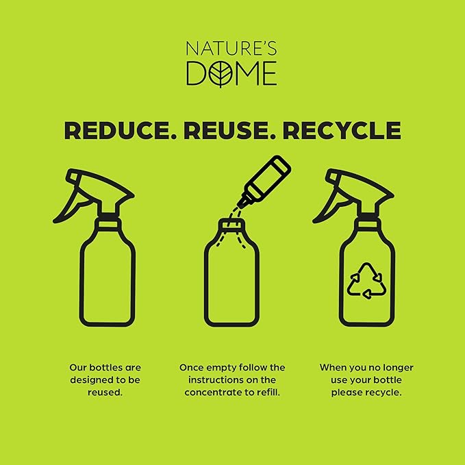 Nature's Dome Bed Bug Spray – 100% Kill Rate, 16 OZ Natural Bed Bug & Mite Killer, Destroys Eggs, Kills Resistant Strains, Long-Lasting Protection, Safe for Home Use