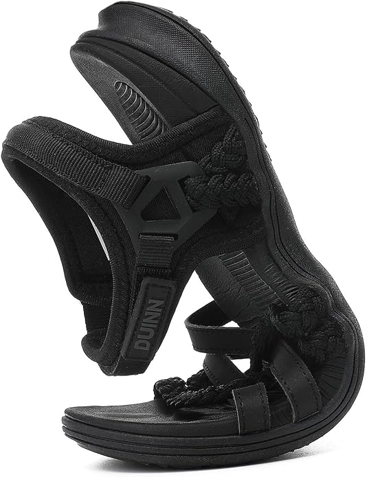 UBFEN Womens Hiking Comfort Sport Sandals Beach Vacation Camping Casual Sport Sandals with Adjustable Straps and Arch Support