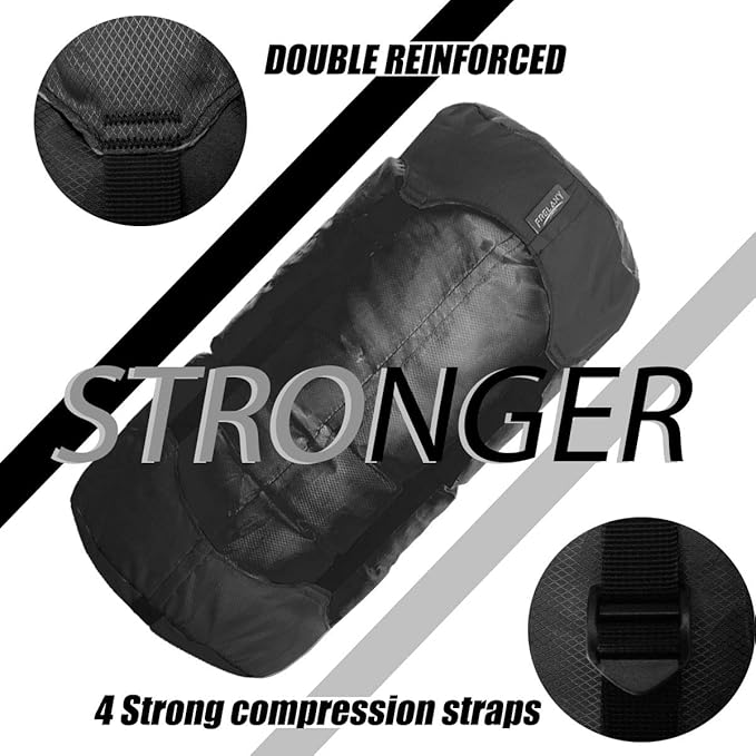 Frelaxy Compression Sack, Ultralight Sleeping Bag Stuff Sack, 40% More Storage! 11L/18L/30L/45L/52L, Compression Stuff Sack - Space Saving Gear for Camping, Hiking, Backpacking