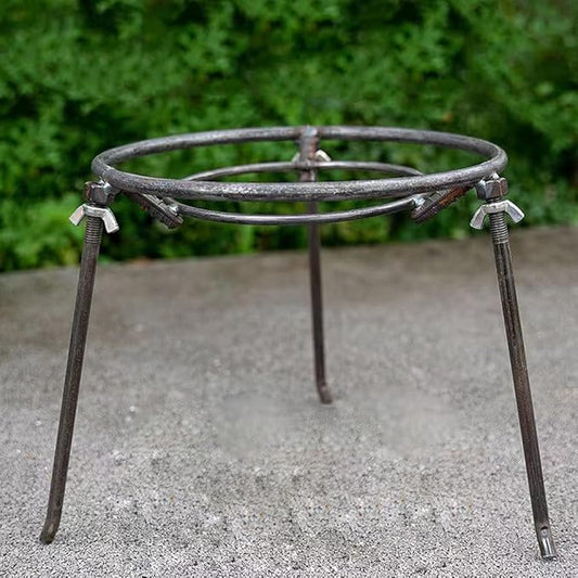 Campfire Tripod,Camping Pans Open Fire Tripod Campfire Camping Backyards Patios Pot Stand Camping Tripod for Cooking