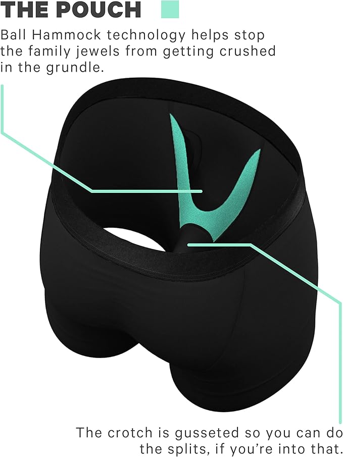 Shinesty Hammock Support Mens Boxer Briefs with Pouch