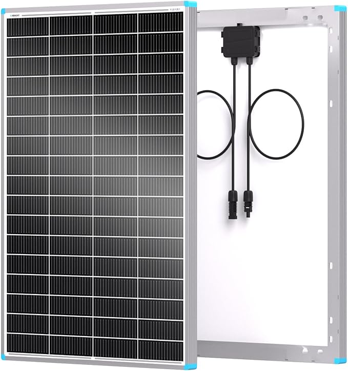 Renogy Solar Panels 175 Watt 16BB N-Type, 12V 175W Solar Panel 25% High-Efficiency, PV Module Power Charger for RV Marine Cabin Roof Home Farm Battery and Other Off-Grid Applications