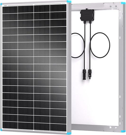 Renogy Solar Panels 175 Watt 16BB N-Type, 12V 175W Solar Panel 25% High-Efficiency, PV Module Power Charger for RV Marine Cabin Roof Home Farm Battery and Other Off-Grid Applications