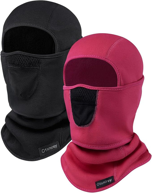 Kids Balaclava Windproof Ski Mask for Boy Girl (with Breathable Holes), Winter Hat Ski Mask for Cold Weather for Skiing