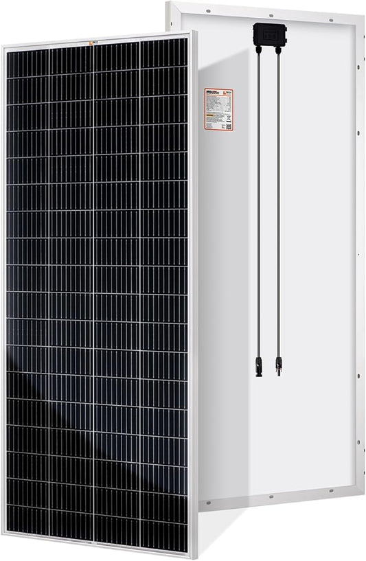 RICH SOLAR 200 Watt 24 Volt 9BB Cell Monocrystalline Solar Panel High Efficiency Solar Module for RV Trailer Camper Marine Off Grid