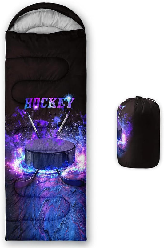 QOOMO Camping Sleeping Bags,3 Season Warm & Cool Weather,Lightweight,Waterproof Sleeping Bags for Adults & Kids,Traveling,and Outdoors,Camping Gear Equipment