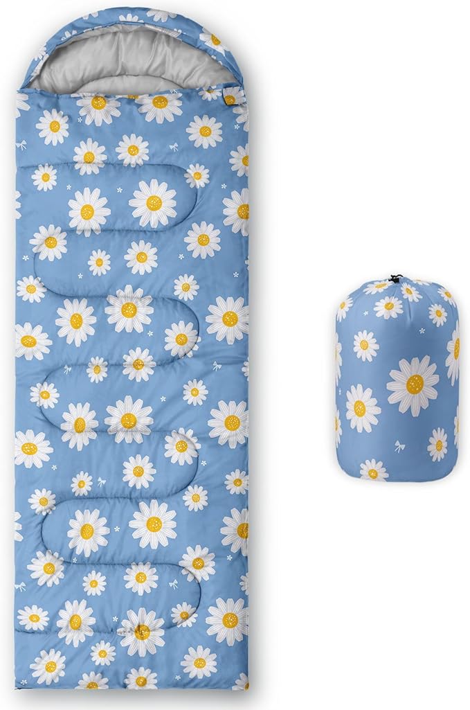 Kids Sleeping Bag for Boys Girls,3D Basketball Print-Lightweight Warm Portable Outdoor Indoor-Waterproof Cold Weather Resistant Sleeping Bag for Camping Hiking