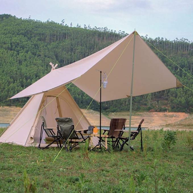 Azarxis Reflective Cord Pack Tent Guyline Rope High-Strength Lightweight with Aluminum Cord Adjuster for Tying Down Tarps, Camping Tent, Outdoor Packaging