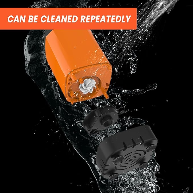 Portable Camping Shower Outdoor Camp Shower Pump,Upgrade Rechargeable Electric Shower Pump with Intelligent Digital Display Multiple Spray Modes for Camping, Hiking, Traveling,RV