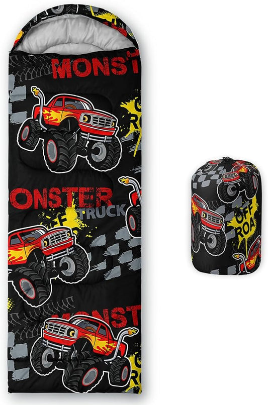 QOOMO Camping Sleeping Bags,3 Season Warm & Cool Weather,Lightweight,Waterproof Sleeping Bags for Adults & Kids,Traveling,and Outdoors,Camping Gear Equipment