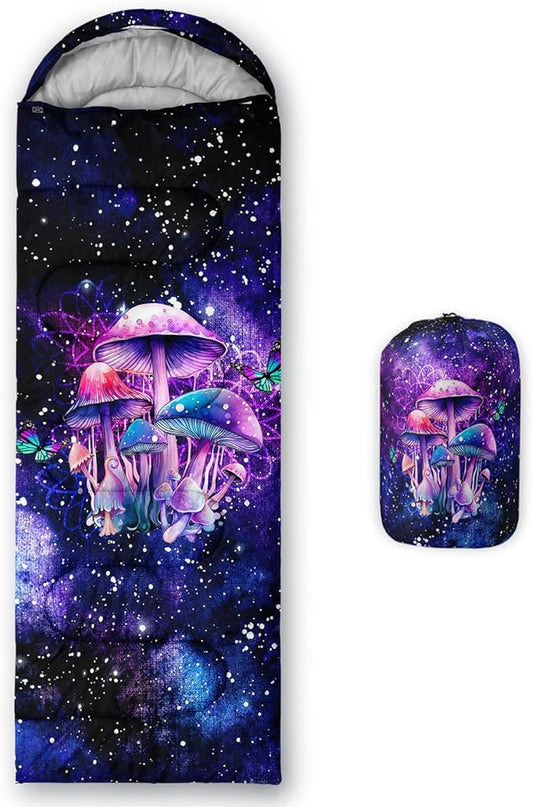 Sleeping Bags for Adults and Kids Backpacking Camping Sleeping Bags for Girls and Boys Lightweight Waterproof Cold/Warm 3-Season