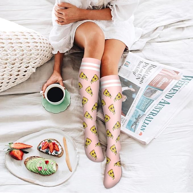 6 Pack Copper Compression Socks for Women and Men Circulation-Best Support for Medical, Running,Nursing,Athletic