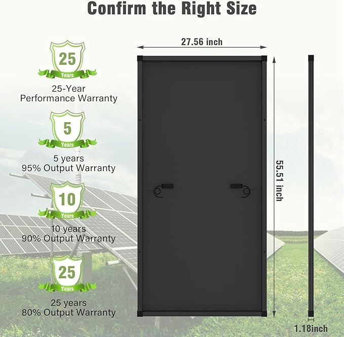 600 Watt Solar Panels (200W 3 Pack) Monocrystalline High-Efficiency 12V Solar Panel for RV Camping Boat Home Farm Marine Battery and Other Off-Grid Applications (600w, 200w*3)