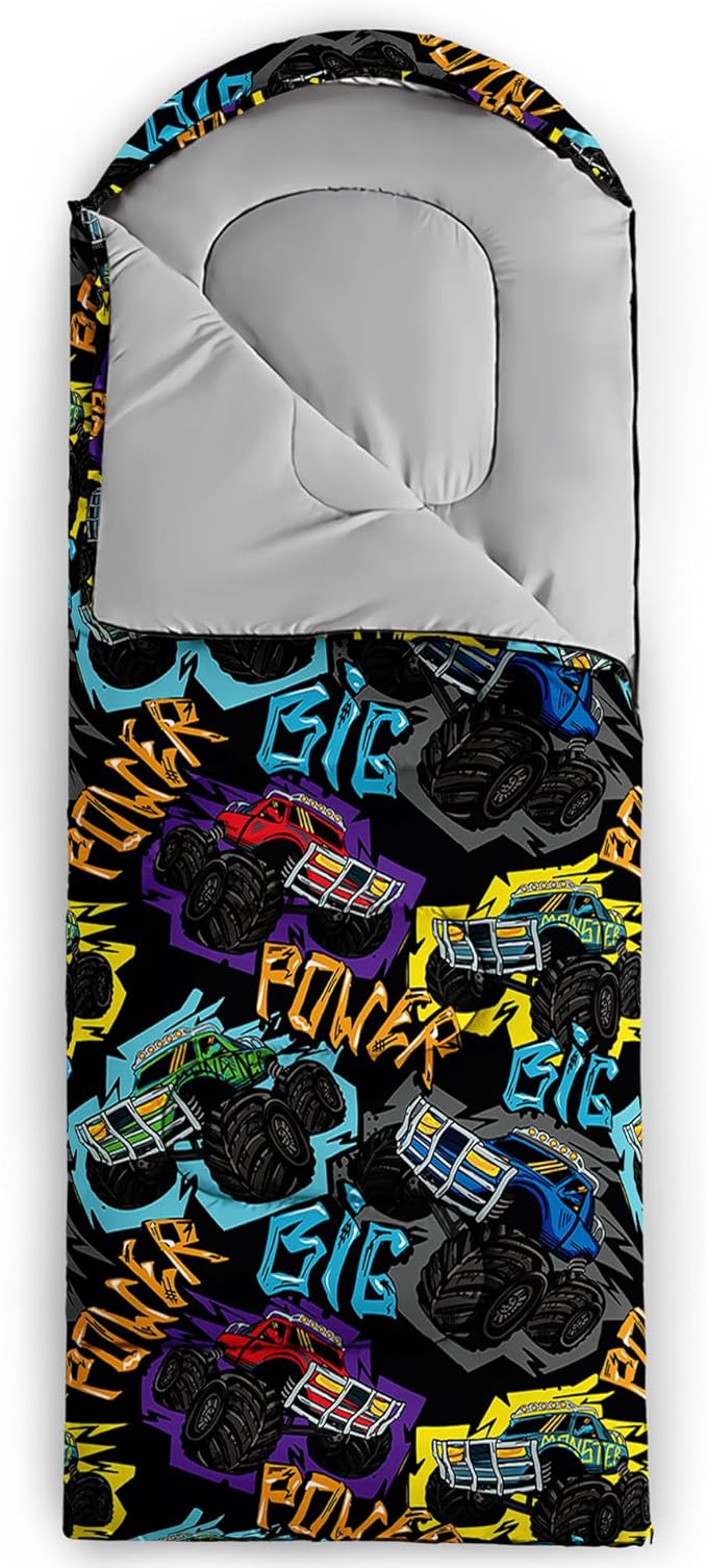 QOOMO Camping Sleeping Bags,3 Season Warm & Cool Weather,Lightweight,Waterproof Sleeping Bags for Adults & Kids,Traveling,and Outdoors,Camping Gear Equipment