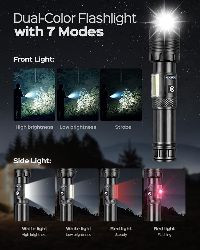 Sahara Sailor Folding Camping Shovel Axe Kit Military Grade, Multifunctional Survival Tactical Shovel with Paracord, Dual Color Flashlight, Whetstone, Emergency Gear for Camping