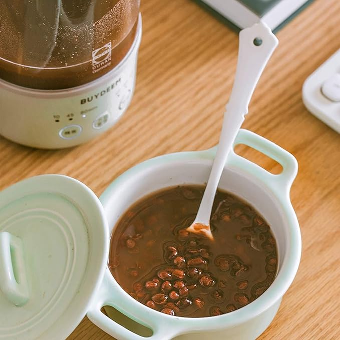 BUYDEEM K313 Travel Electric Kettle, Mini Healthy-Care Beverage Kettle, Tea Maker with Heat Resistant DURAN® Glass & Durable Pro 18/10 Pro Stainless Steel, 0.6L, Cozy Greenish