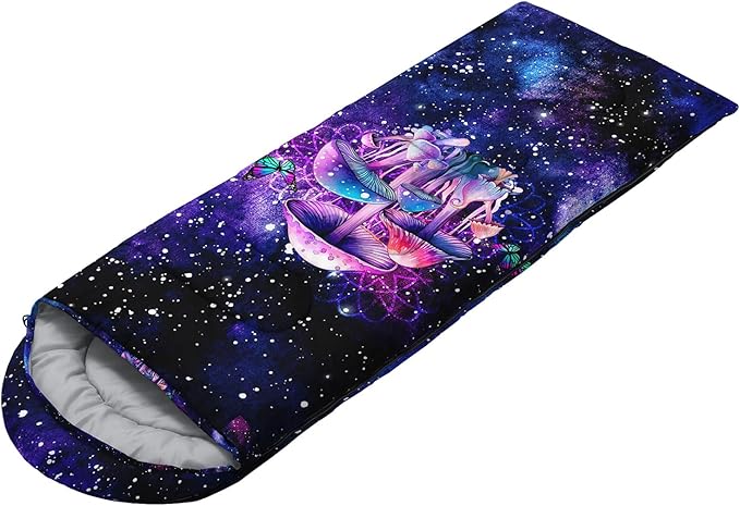 Sleeping Bags for Adults and Kids Backpacking Camping Sleeping Bags for Girls and Boys Lightweight Waterproof Cold/Warm 3-Season